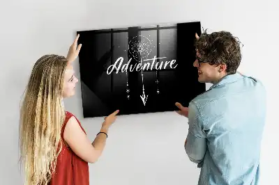 Magnetická popisovateľná tabuľa motív Dobrodružstvo