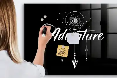 Magnetická popisovateľná tabuľa motív Dobrodružstvo