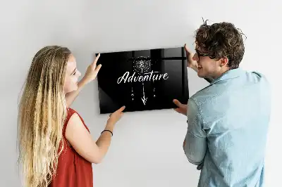 Magnetická popisovateľná tabuľa motív Dobrodružstvo
