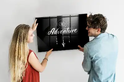 Magnetická popisovateľná tabuľa motív Dobrodružstvo
