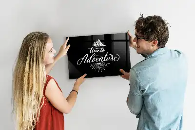 Magnetická popisovacia tabuľa s motívom dobrodružstva