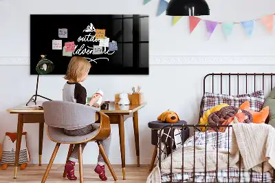 Magnetická popisovateľná tabuľa s motívom dobrodružstvo v prírode