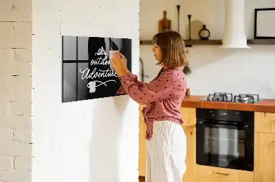 Magnetická popisovateľná tabuľa s motívom dobrodružstvo v prírode