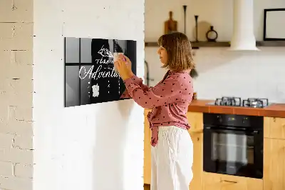 Magnetická popisovacia tabuľa s motívom Dobrodružstvo