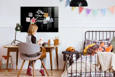 Magnetická popisovacia tabuľa s motívom Dobrodružstvo