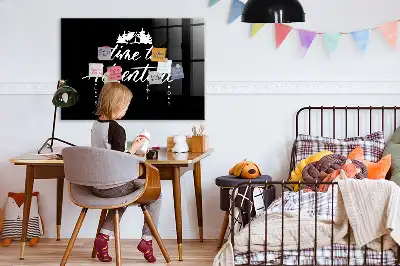 Magnetická popisovateľná tabuľa motív Čas na dobrodružstvo