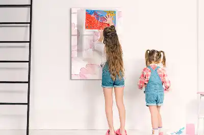 Magnetická tabuľa na kreslenie akvarelové lupene