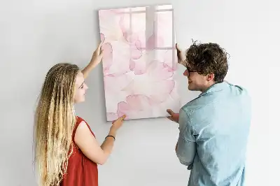 Magnetická tabuľa na kreslenie akvarelové lupene