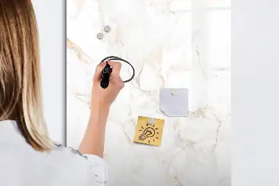 Magnetická tabuľa na kreslenie elegantný mramorový dizajn