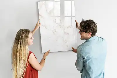Magnetická tabuľa na kreslenie elegantný mramorový dizajn