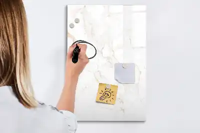 Magnetická tabuľa na kreslenie elegantný mramorový dizajn