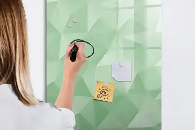 Magnetická tabuľa na kreslenie vzor abstrakcia trojuholníkov
