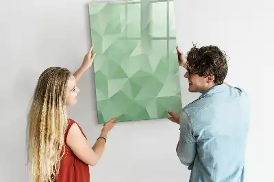 Magnetická tabuľa na kreslenie vzor abstrakcia trojuholníkov