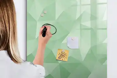 Magnetická tabuľa na kreslenie vzor abstrakcia trojuholníkov