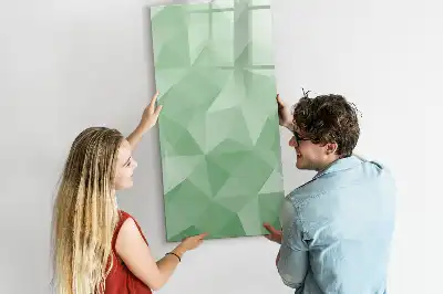 Magnetická tabuľa na kreslenie vzor abstrakcia trojuholníkov