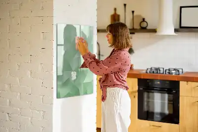 Magnetická tabuľa na kreslenie vzor abstrakcia trojuholníkov