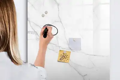 Magnetická tabuľa na kreslenie dekoratívny mramor