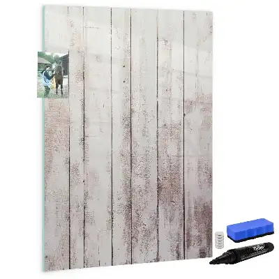 Magnetická kresliaca tabuľa drevená