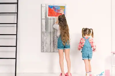 Magnetická kresliaca tabuľa drevená