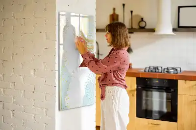Magnetická kresliaca tabuľa dekoratívna abstrakcia