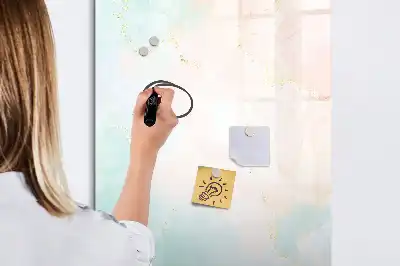 Magnetická tabuľa na kreslenie pastelová abstrakcia