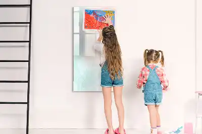 Magnetická tabuľa na kreslenie pastelová abstrakcia