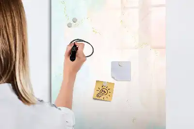 Magnetická tabuľa na kreslenie pastelová abstrakcia