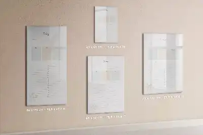 Magnetická kresliaca tabuľa plánovač na dnešok