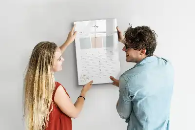 Magnetická kresliaca tabuľa plánovač na dnešok