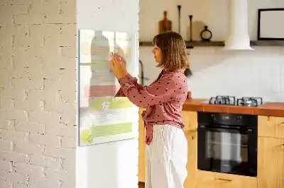 Magnetická tabuľa na kreslenie plánovač menu