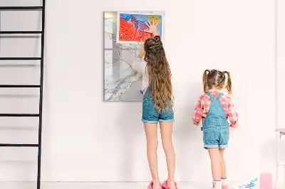 Magnetická kresliaca tabuľa v dizajne dekoratívneho mramoru