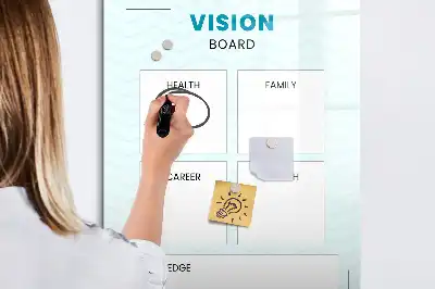 Magnetická tabuľa na kreslenie zdravotný plánovač