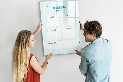 Magnetická tabuľa na kreslenie zdravotný plánovač
