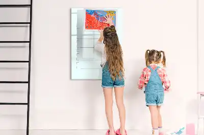 Magnetická kresliaca tabuľa cestovný plánovač