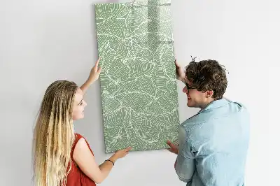 Magnetická tabuľa na kreslenie vzor veľkých listov