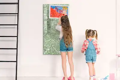 Magnetická tabuľa na kreslenie vzor veľkých listov