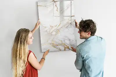 Magnetická tabuľa na kreslenie v dizajne dekoratívneho mramoru