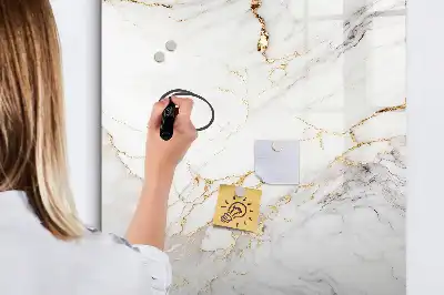 Magnetická tabuľa na kreslenie v dizajne dekoratívneho mramoru