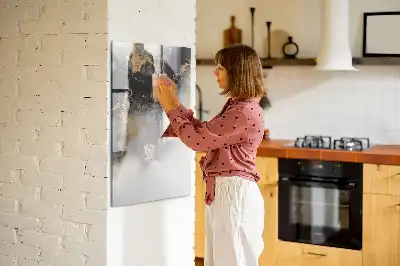 Magnetická tabuľa na kreslenie mramorová abstrakcia