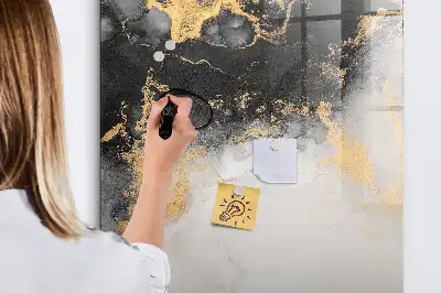Magnetická tabuľa na kreslenie mramorová abstrakcia