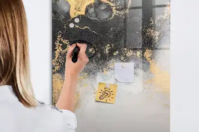 Magnetická tabuľa na kreslenie mramorová abstrakcia