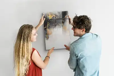 Magnetická tabuľa na kreslenie mramorová abstrakcia