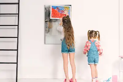 Magnetická tabuľa na kreslenie mramorová abstrakcia