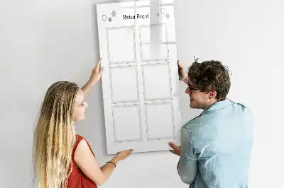 Magnetická kresliaca tabuľa v prevedení tabule vízií