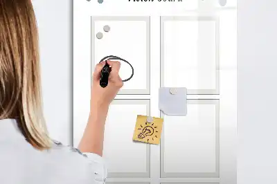 Magnetická kresliaca tabuľa v prevedení tabule vízií