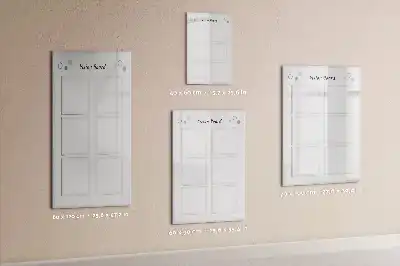 Magnetická kresliaca tabuľa v prevedení tabule vízií