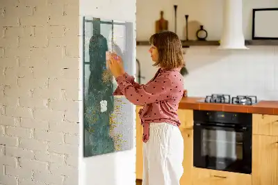 Magnetická tabuľa na kreslenie dekoratívny vzor