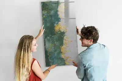 Magnetická tabuľa na kreslenie dekoratívny vzor