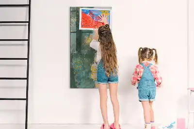 Magnetická tabuľa na kreslenie dekoratívny vzor
