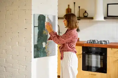Magnetická tabuľa na kreslenie dekoratívny vzor